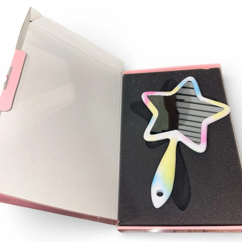 Jeffree star cosmetics  Tie dye hand mirror released in 2021 - Picture 3 of 6